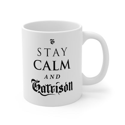 The Garrison "Stay Calm & Garrison" Ceramic Coffee Cup